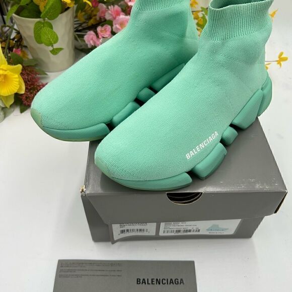 Women’s Balenciaga speed, 2.0, sneakers size 9 made in Italy. - Picture 7 of 10